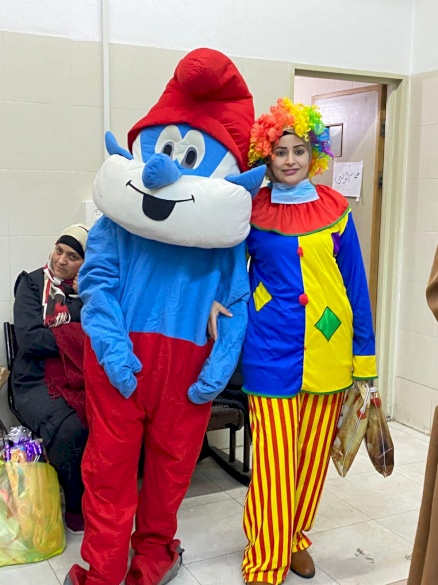 Volunteer Students Visit The Huda Al Masri Pediatric Cancer Department