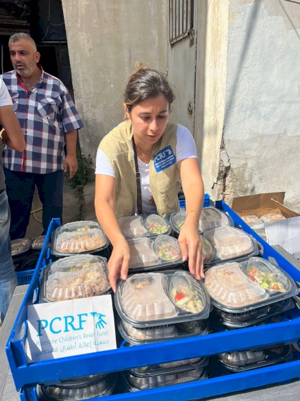 PCRF Provides Hot Meals to Displaced Families in Lebanon