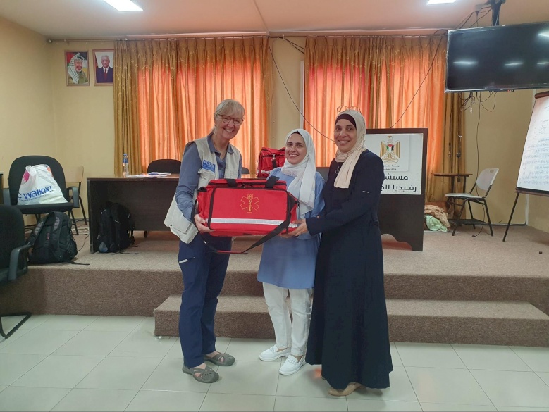 PCRF Team Start Program to Build up Life-Saving Transport Services for Sick Babies in Palestine