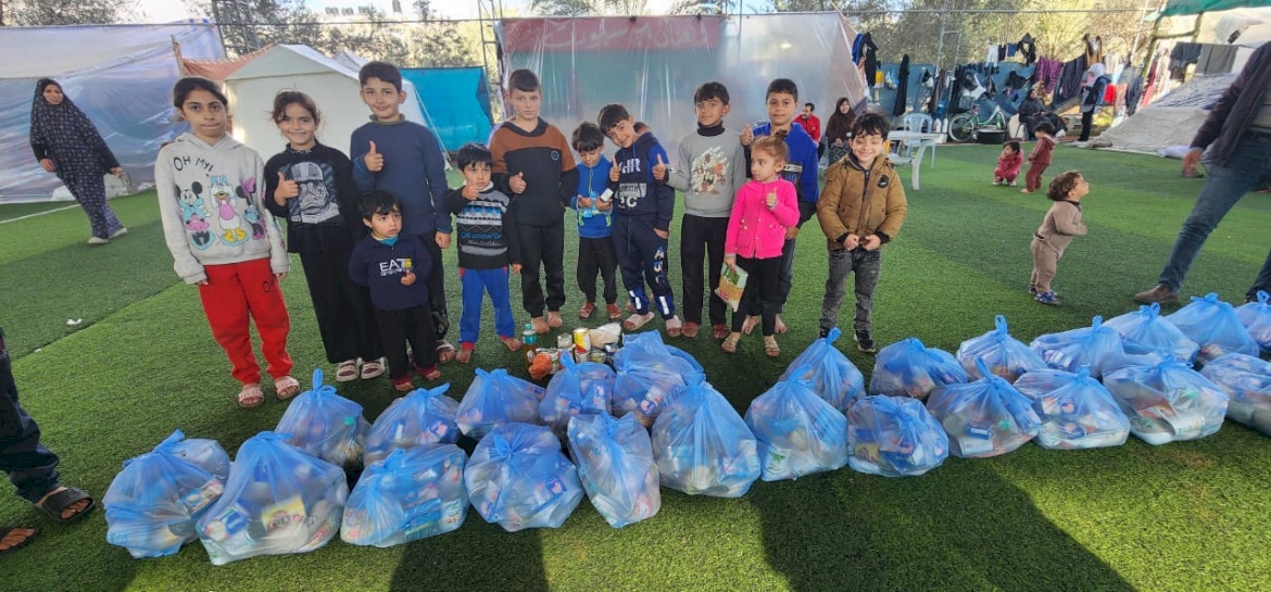 Daily Deliveries of Essential Vegetable Baskets for Displaced Families