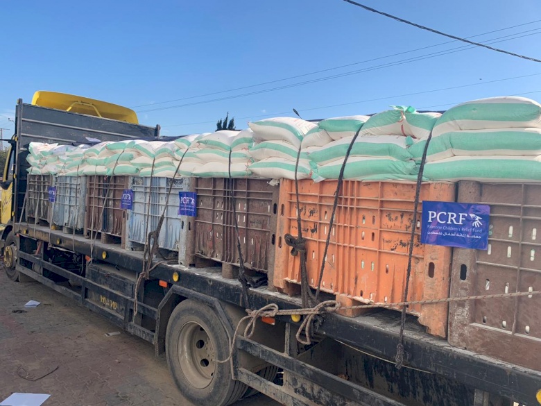 82,673 Pounds of Flour for Displaced Families in Gaza
