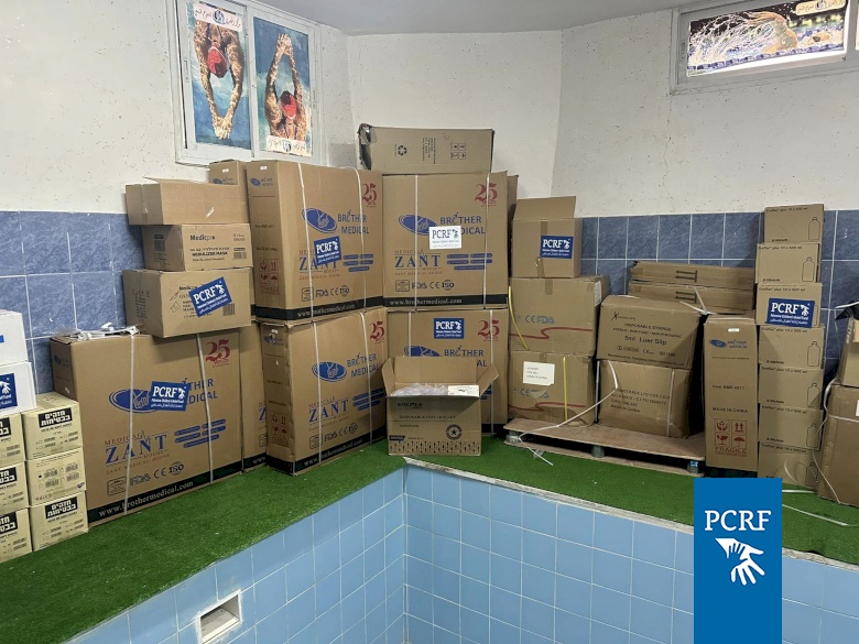 PCRF Teams Deliver Urgent Relief to West Bank Refugee Camps