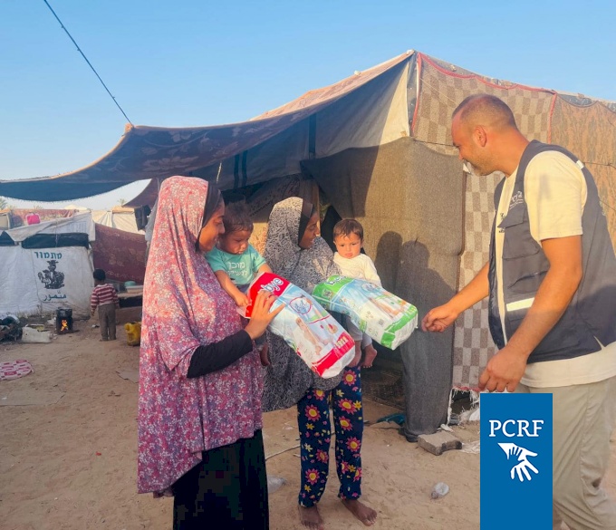 Diaper Distribution in Gaza