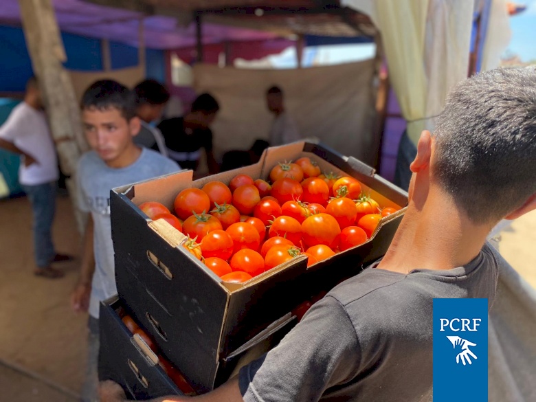 Lifesaving Aid for Displaced Families in Central Gaza