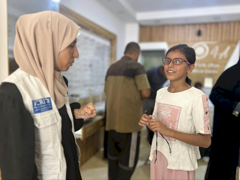 Restoring Vision and Hope: PCRF's Eyeglasses Program for Children in Gaza