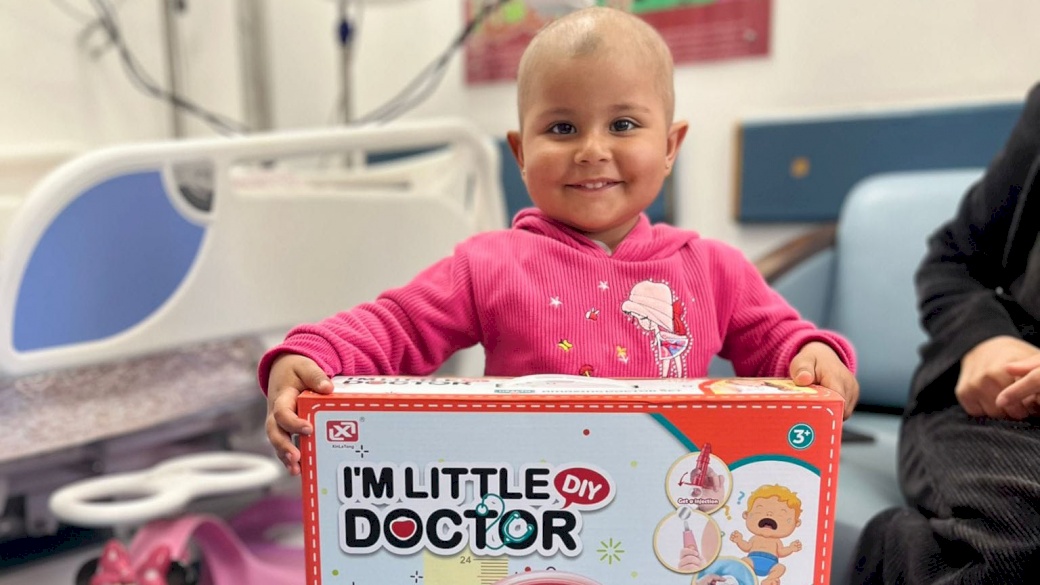 Educational Toys Bring Joy to Children at Huda Al Masri Pediatric Cancer Department
