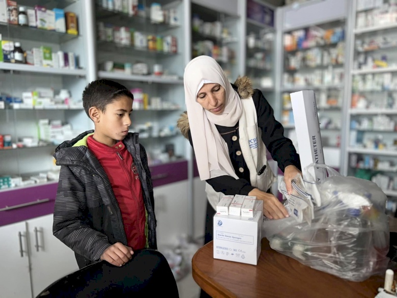 PCRF Distributes Medications to Sick Children in Northern Gaza Amid Ongoing Crisis