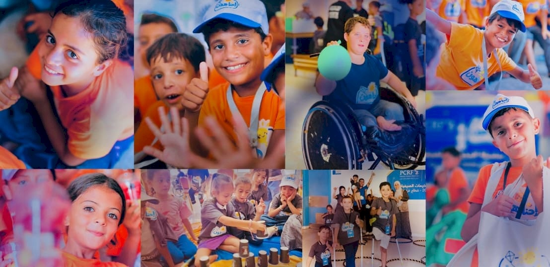 Bringing Back Moments of Childhood Through PCRF Gaza Summer Camp