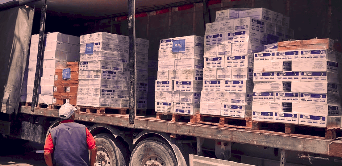 Providing a Third Shipment of Infant Nutrition Support from the West Bank to Gaza