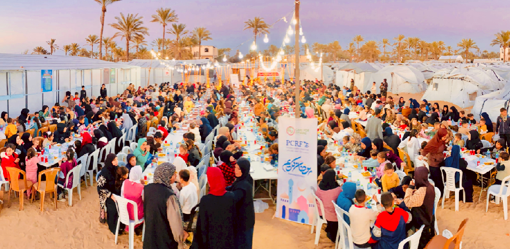 Bringing Joy and Hope to Orphaned Children at First Iftar in Gaza