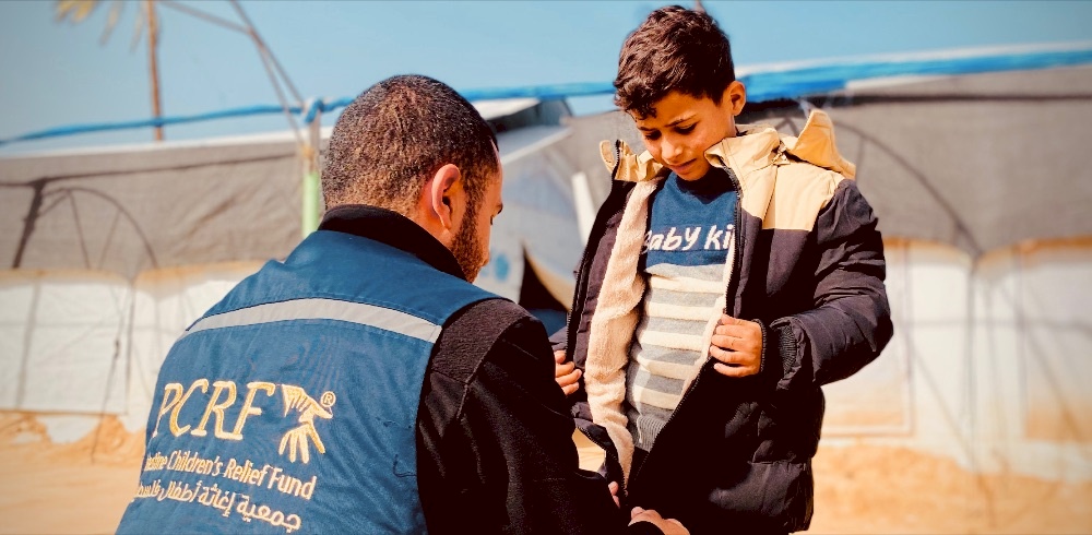 Providing Warmth To Children and Families in Gaza