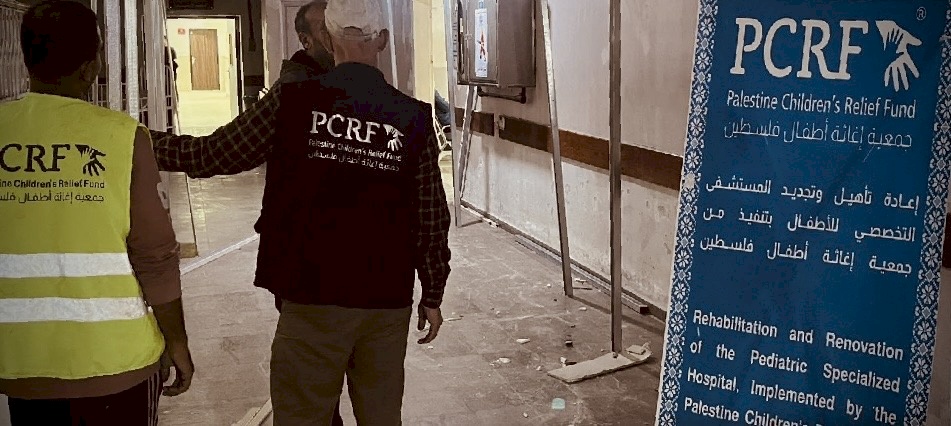 Resuming Renovation at Gaza’s Specialized Children’s Hospital
