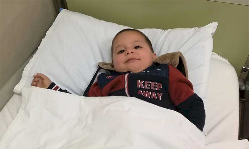 Syrian Child Operated on in Amman