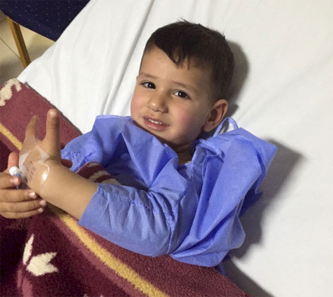 Syrian Baby Sponsored for Surgery in Jordan