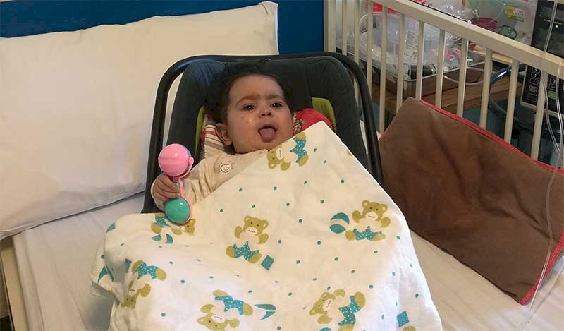 Palestinian Baby Has Life-Saving Surgery in Lebanon