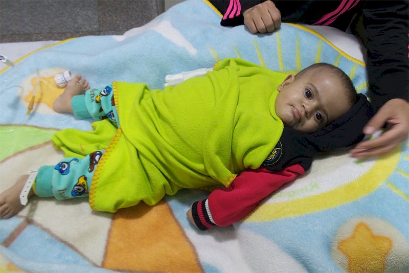 Neurosurgery for Syrian Child in Jordan