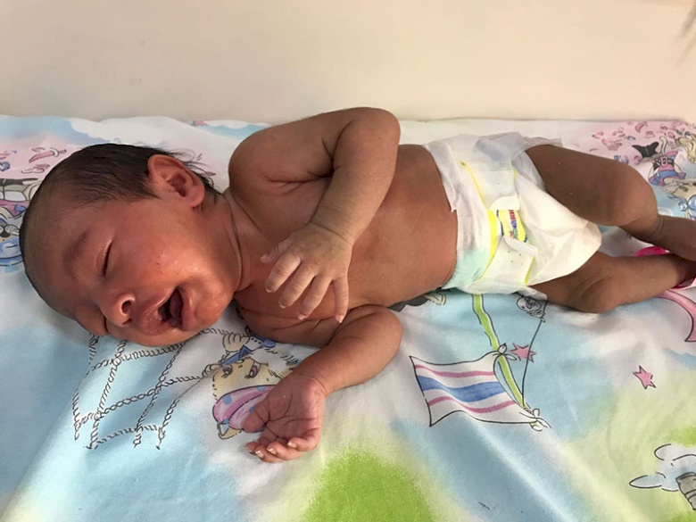 Newborn Baby Sponsored for Urgent Surgery