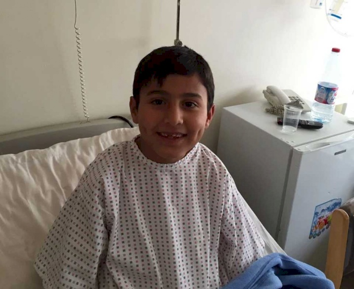 Syrian Refugee Has Surgery in Jordan