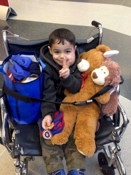 Gazan Boy Returns Home After Major Surgery in Chicago