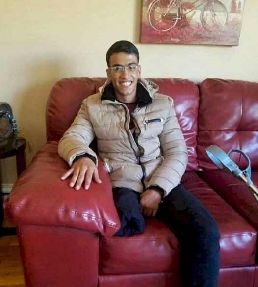 Injured Boy Arrives to Boston for a new Prosthetic Leg