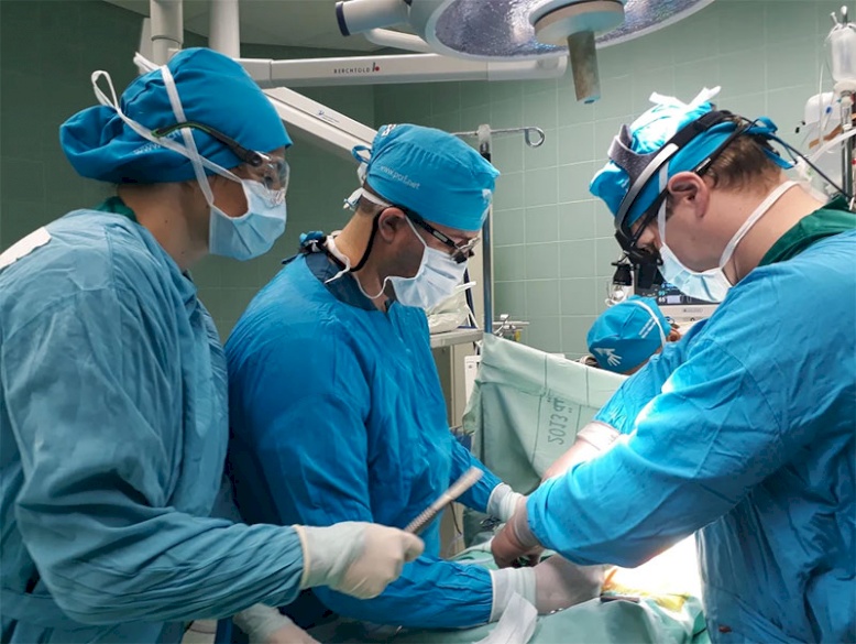 Cardiac Surgery Team Returns to Palestine