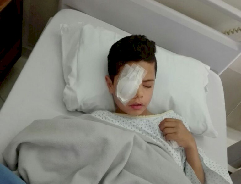 Refugee Sponsored for Eye Surgery in Jordan