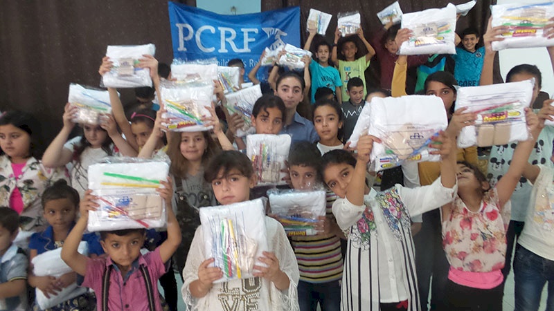 Hygiene Kits Distributed to Children in Tulkarem
