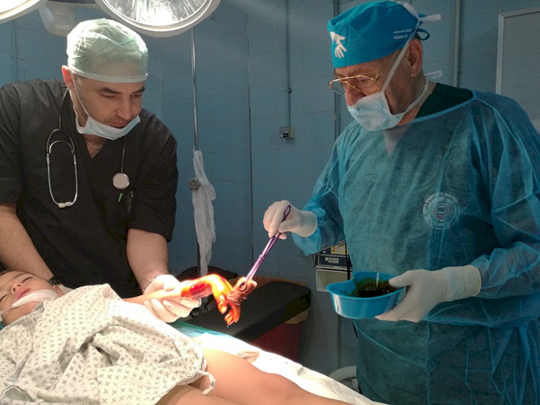 Palestinian Surgeon Sent to Lebanon to Treat Refugees