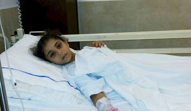 Syrian Girl Sponsored Surgery in Lebanon