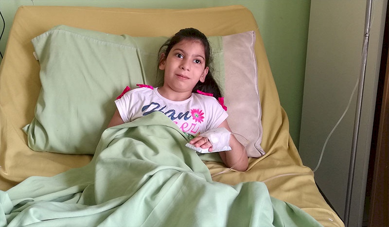 Syrian Girl Underwent Extensive Surgery in Lebanon