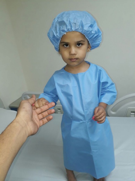 PCRF Sponsors surgery for a Syrian Girl in Jordan