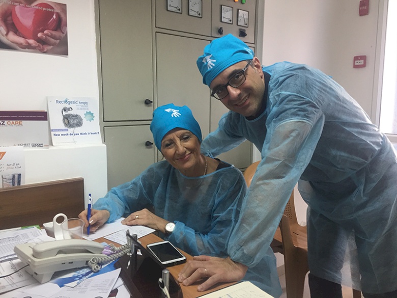 Italian Medical Team Arrives in Bethlehem