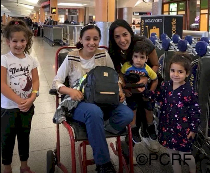 Injured Gaza Girl Arrives in Atlanta for Treatment