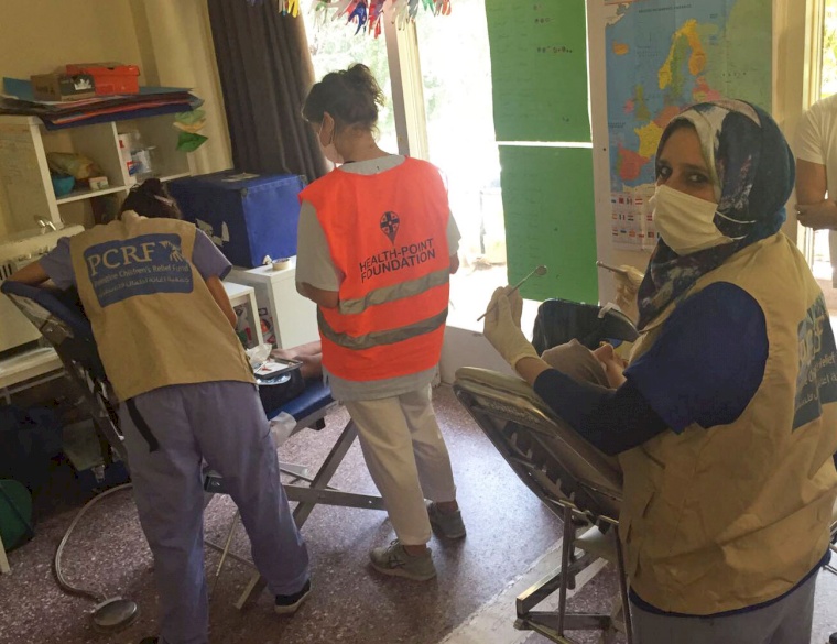 PCRF Sends Mission from Palestine to Treat Refugees in Greece