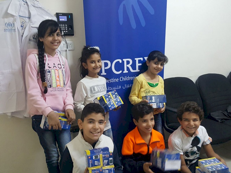 PCRF Distributed Diabetes Kits in Jordan