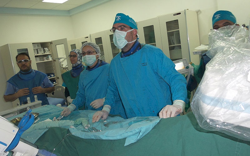 Four Babies Have Cardiac Catheterizations at PMC