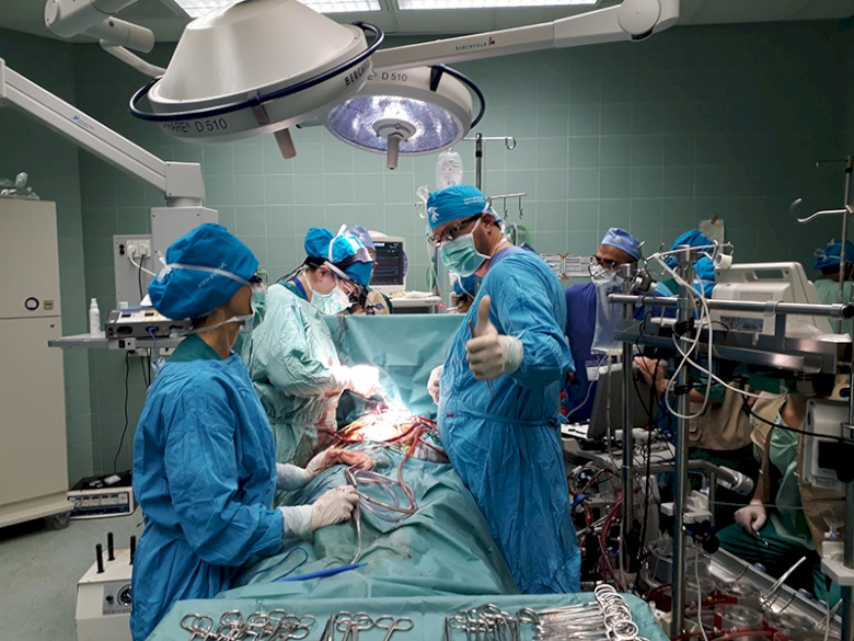 Italian Pediatric Cardiac Surgery Team Returns to Palestine