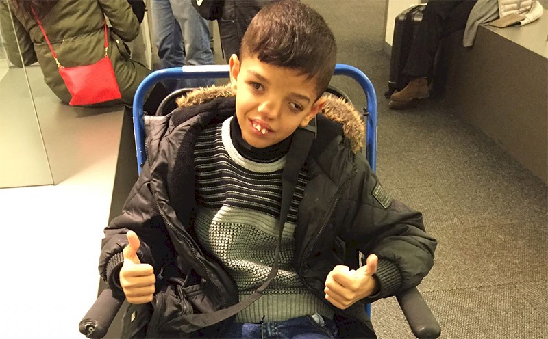 Gazan Boy Arrives in El Paso for Surgery