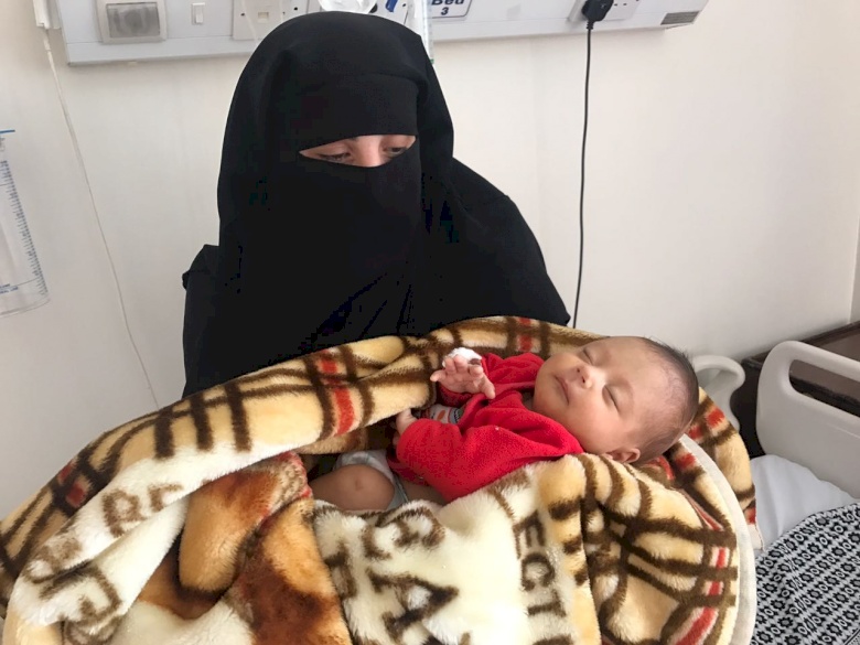 Syrian Baby Has Surgery in Jordan