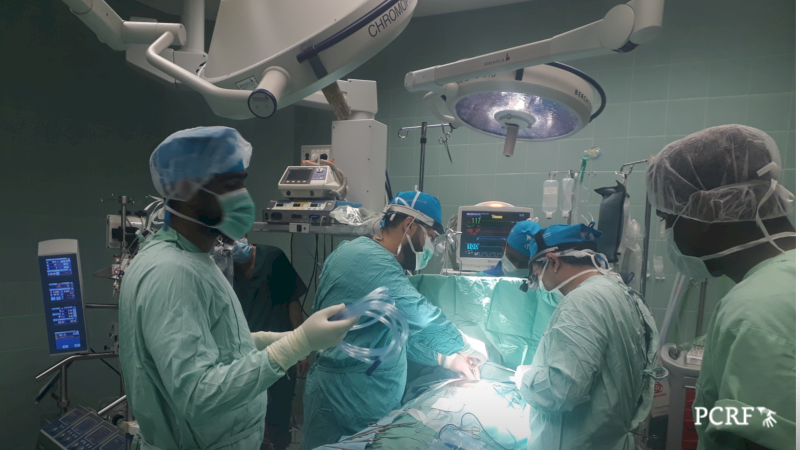 Indian Pediatric Cardiac Surgery Team on First Mission to Palestine