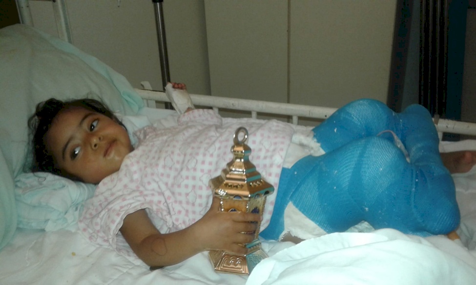 Palestinian Girl Has Surgery in Egypt