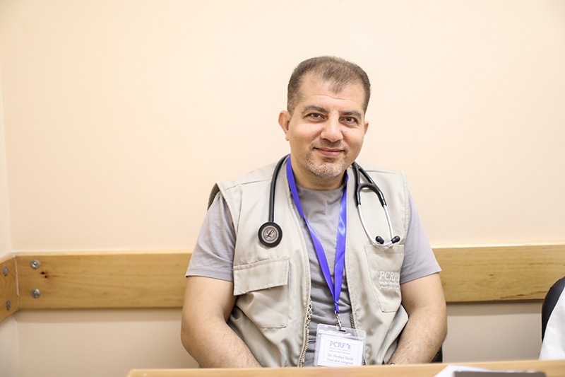 Vascular Surgeon Volunteering in Gaza