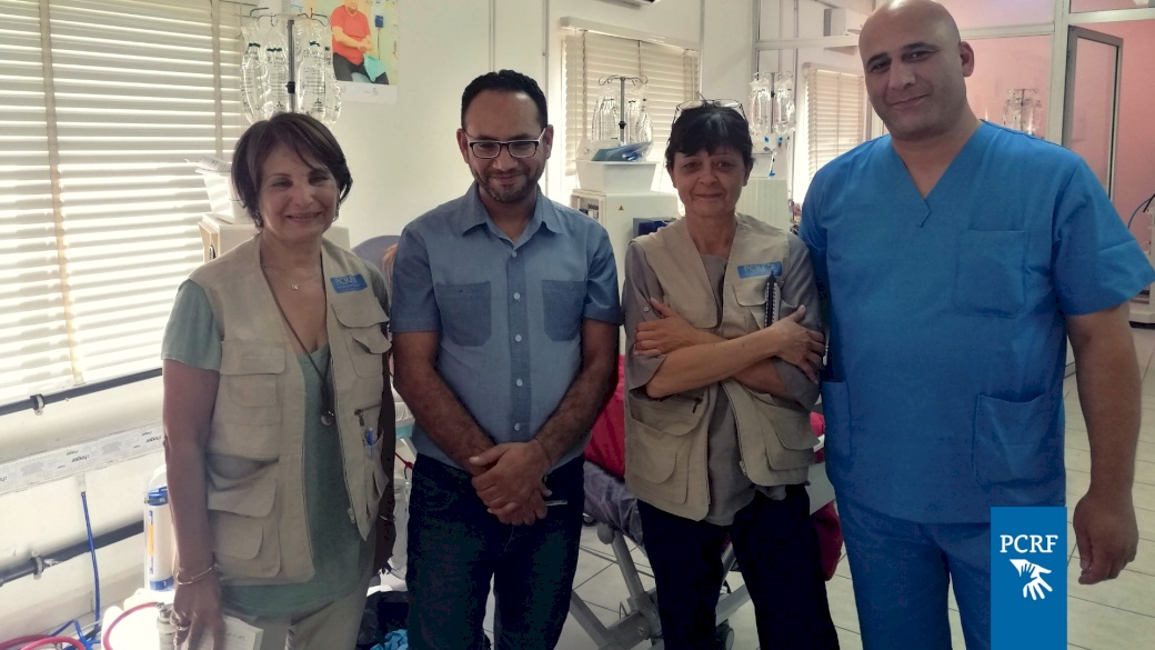 Nephrology Team Arrives in Lebanon to Support Local Staff