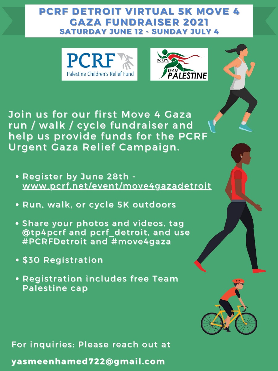 Detroit Move for Gaza 5k