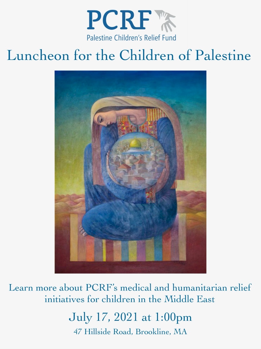 PCRF Boston Luncheon for Gaza