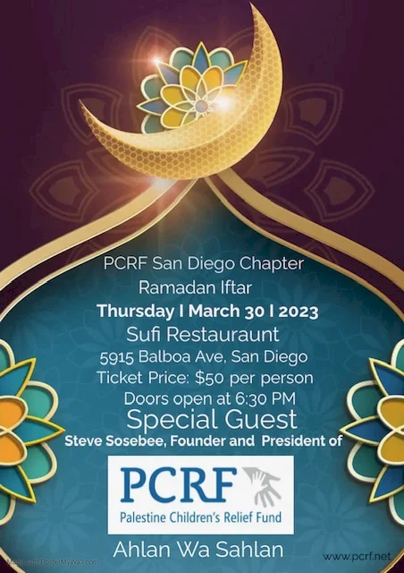 PCRF San Diego Ramadan Iftar 2023