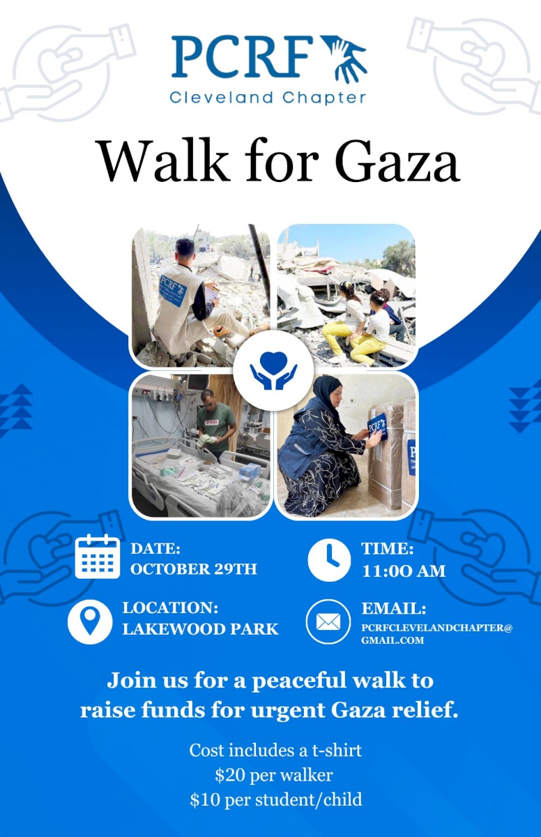 PCRF - Cleveland Walk for Gaza 2023