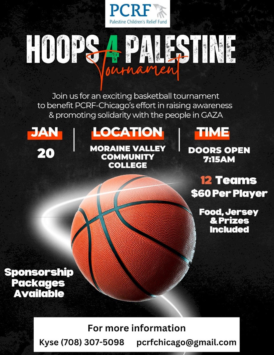 PCRF - Chicago Hoops for Palestine 2024