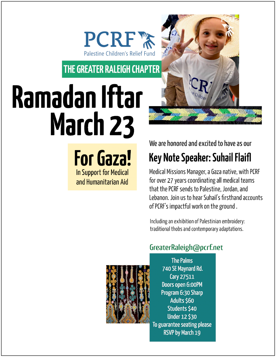 PCRF-Greater Raleigh Ramadan Iftar 2025